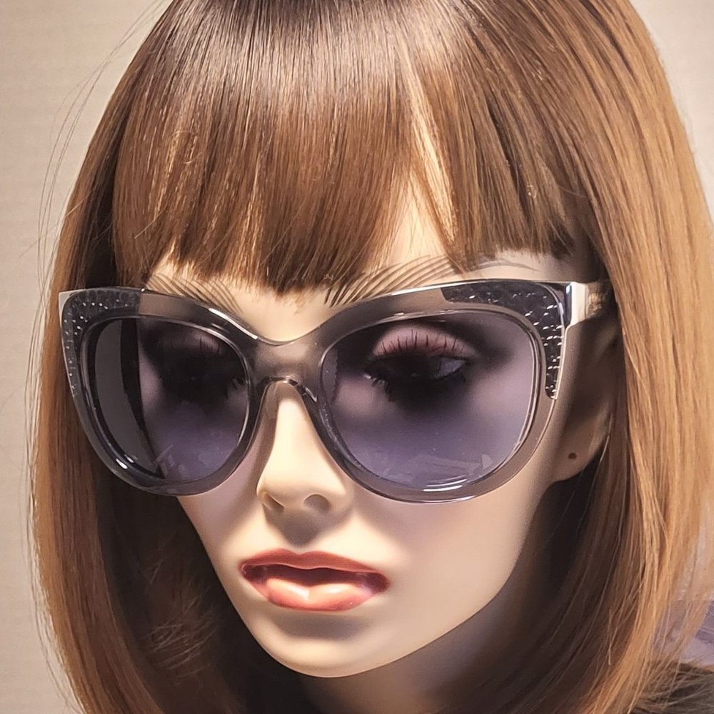 COACH Sunglasses NWT Authentic Rx-Able Dark Crystal Blue Lenses Optical Quality